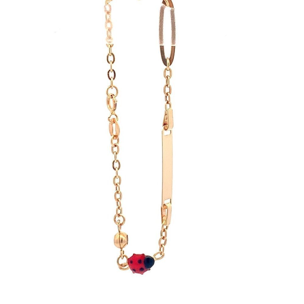 18K Yellow Gold Bracelet Size 5.5 inches